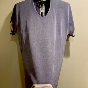 Emporio Armani Silk Crepe T Shirt
